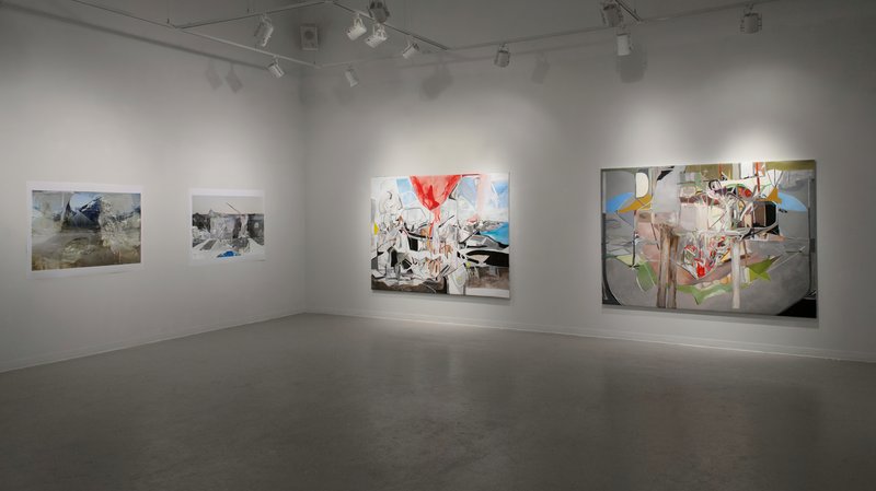 The Gales Gallery 02 Well watch Twin Peaks, Jeff Wall Dug me a Mountain, My My Montreal, The Seers Man the Boat